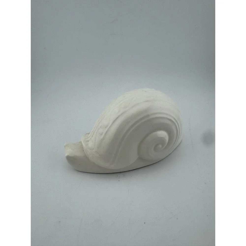 Vintage Hispana Spain Ceramic Snail‎ Figurine Planter Cottagecore Home Decor